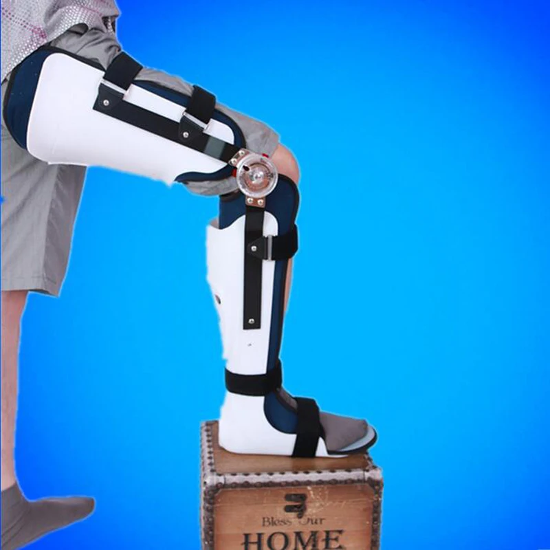 Регулируемая коленная стопа Ортез Иммобилизация поддержка бедра перелом