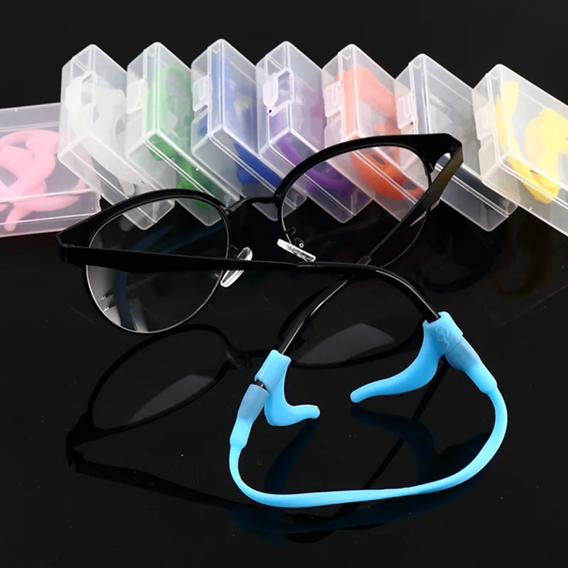 

Silicone Children Glasses Chains Eyeglasses Glasses Sunglasses Strap Sport Band Cord Holder For Kids
