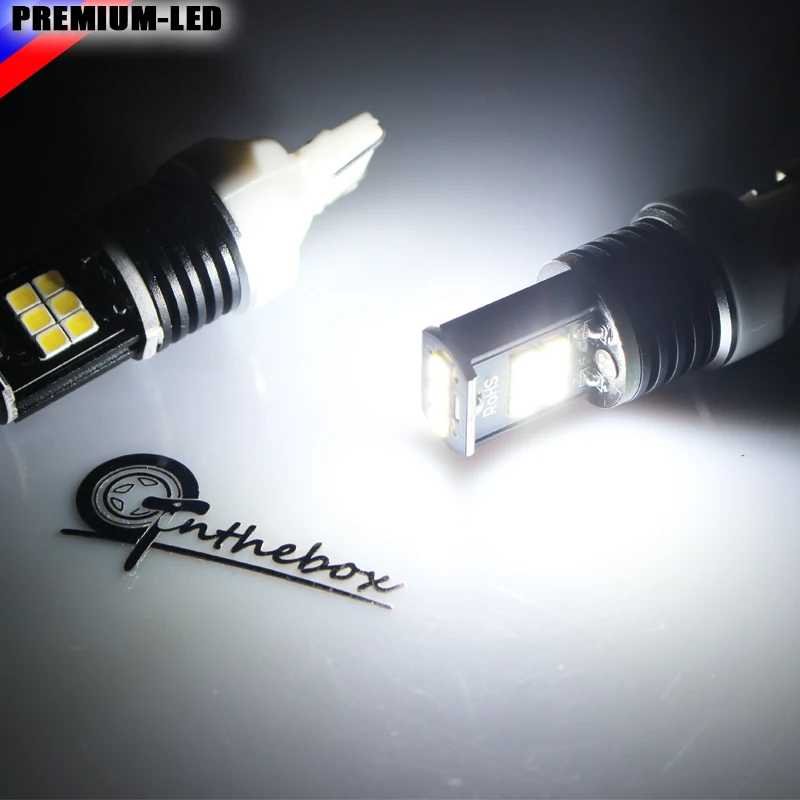 Супер яркие 15 SMD 3030 1156 P21W 7506 светодиодный лампы для замены задних огней или