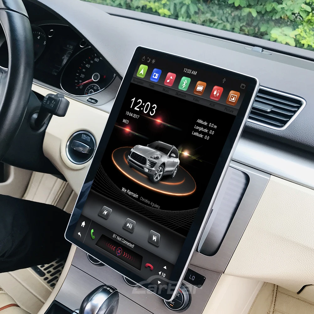 Carbar 12," Android 2 Din универсальный автомобильный DVD мультимедийный радио gps плеер для Nissan hyundai Kia Ford Mazda Toyota Chevrolet VW