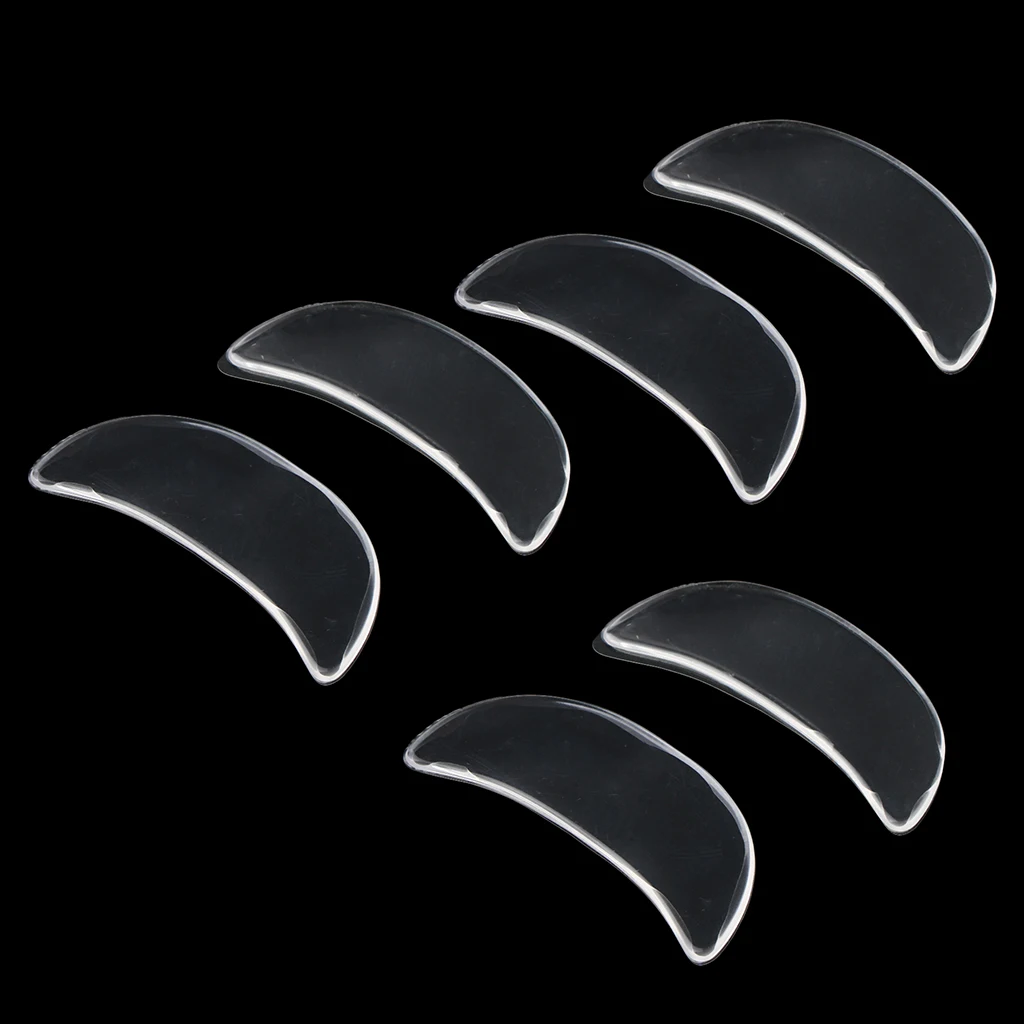 3 пары прозрачные многоразовые Подушечка для лица глаз от морщин медицинский