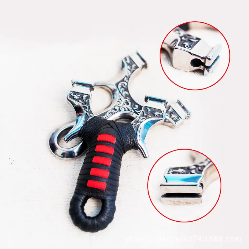

18 new Stainless steel material target shooting catapult archery hunting or high quality slingshot for outdoor games
