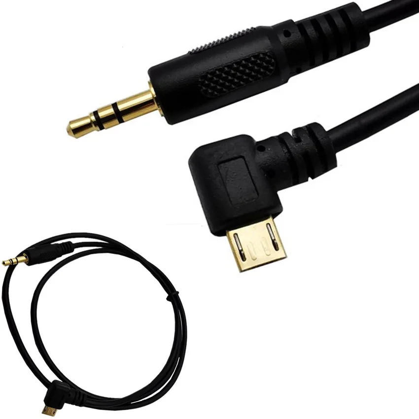 Аудиовыходной Кабель Micro USB для 1/8 стерео 3 5 мм аудиоавтомобильный кабель AUX Samsung