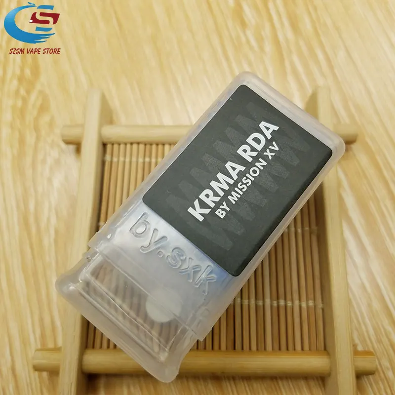 Е сигарета krma rda 22 мм 304ss с маслом нижней bf Перезаправляемые Атомайзеры емкостью