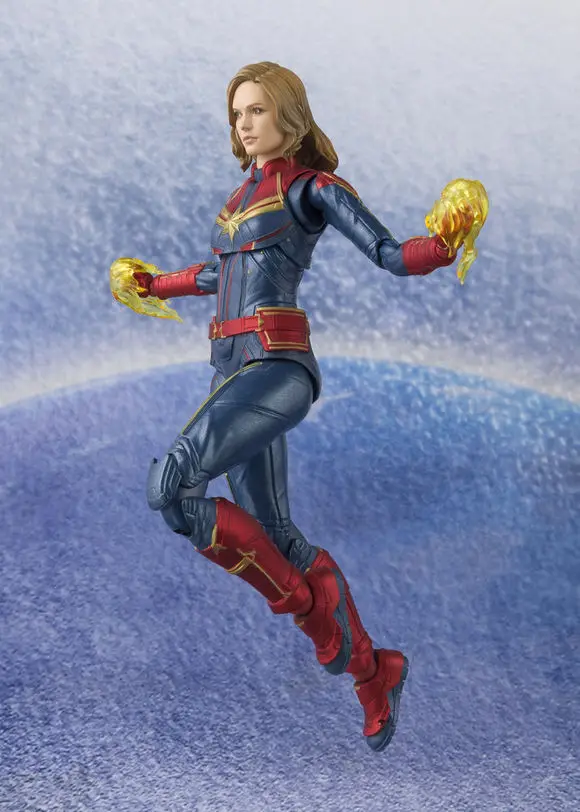 

Marvel Avengers Captain Marvel BJD Action Figure Model Toys
