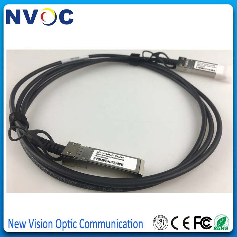 10G прямое подключение SFP + 10GB медь 2M DAC Twinax кабель пассивный AWG30 совместимый |