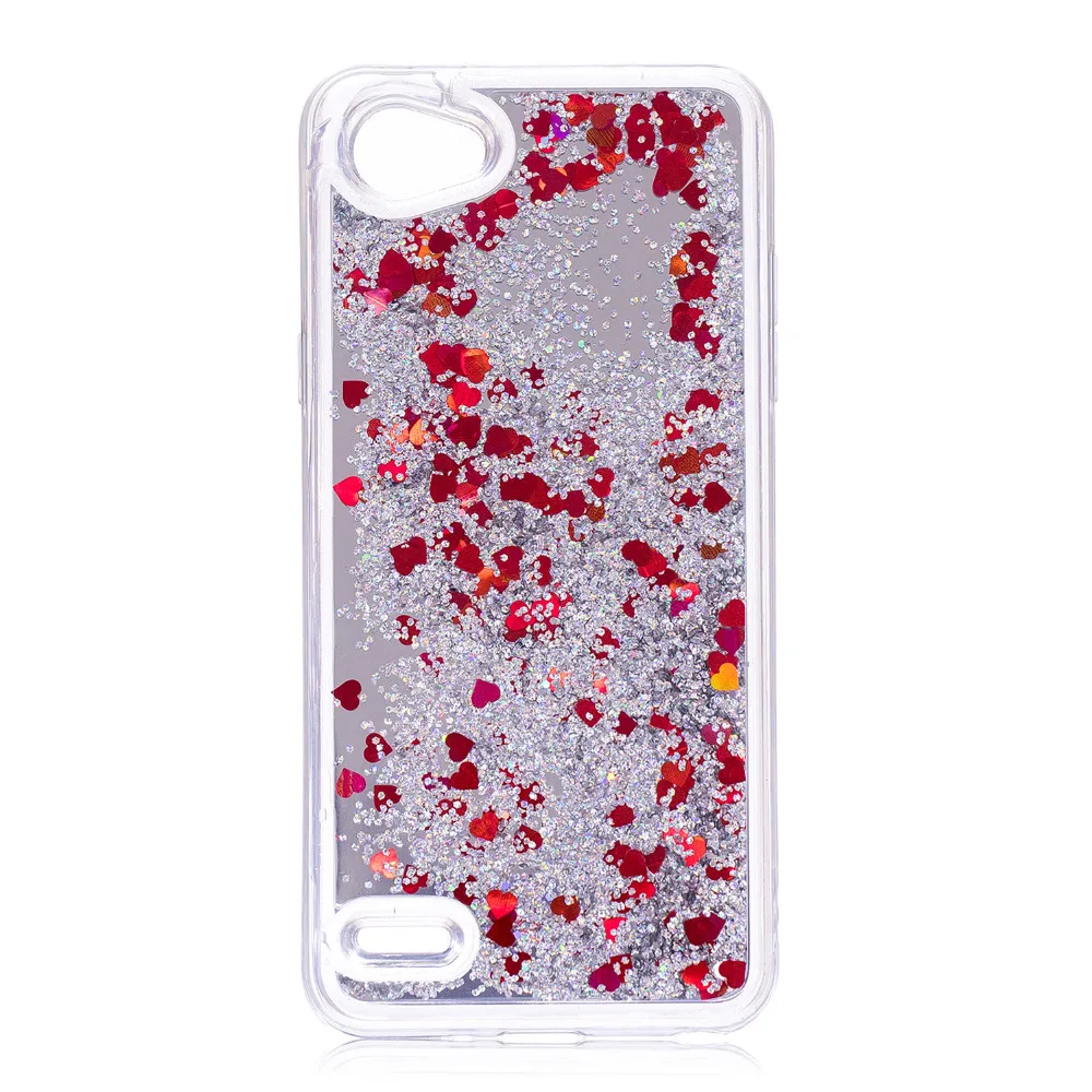 Phone Case for LG Q6 5.5 Inch Cover Dynamic Glitter Luxury Mirror Liquid Quicksand Cases Silicone Back LGQ6 20p |