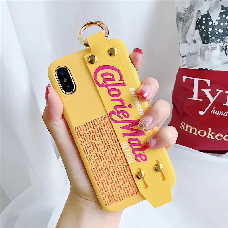 LUDI модный простой чехол для iPhone 7/7 plus/xr/xs из мягкого ТПУ желтого цвета X/max/6/6 s/8 Plus |