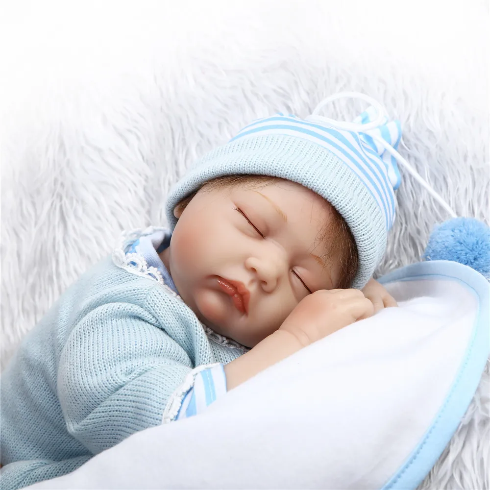 55 см bebe мальчик reborn куклы реалистичные силиконовые baby девочка bonecas дети играть