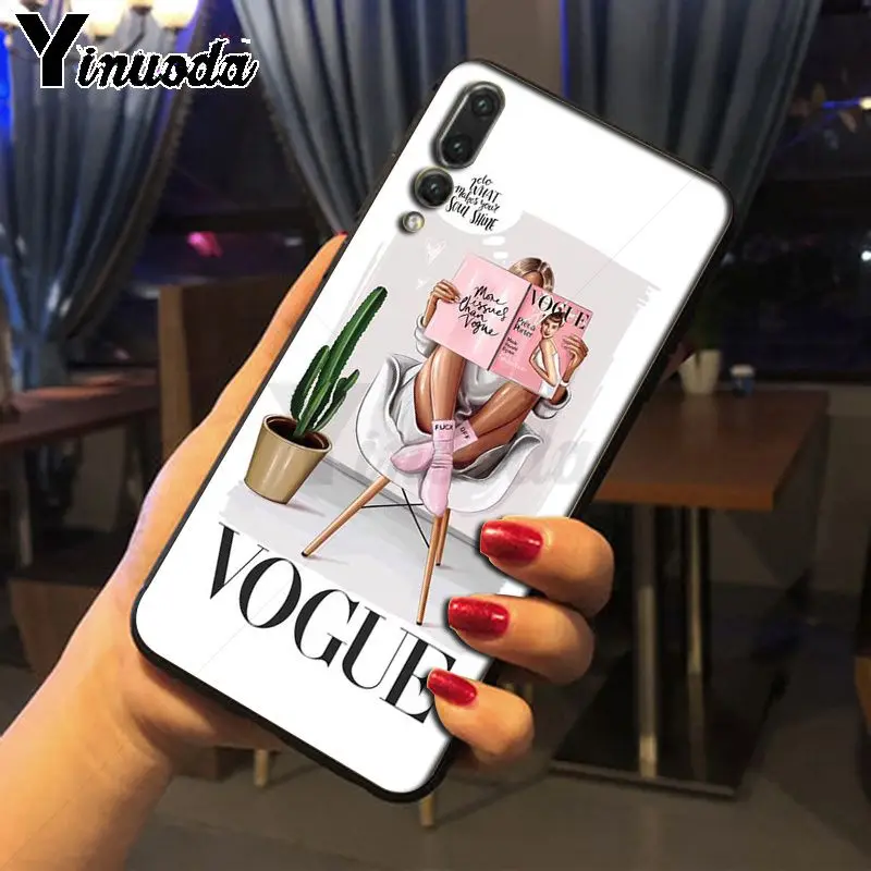 Yinuoda лучший Семейный чехол для телефона Fundas huawei p20 pro p20lite nova 3i mate20