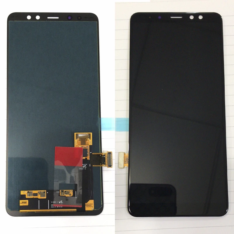 100% протестированный ЖК дисплей для SAMSUNG Galaxy A8 Plus 2018 LCD A730 A530 Дисплей сенсорный