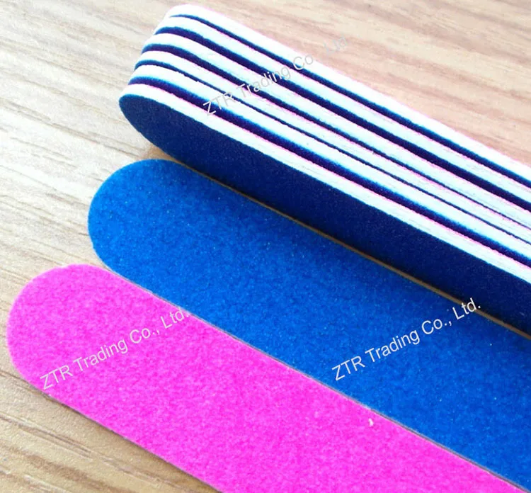 Пилочки для ногтей 100 шт. инструменты искусственных удаления кутикулы наждачная