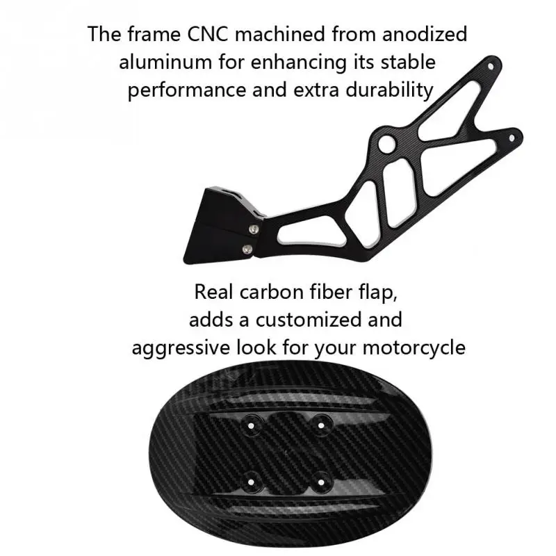 CNC заднее крыло мотоцикла из углеродного волокна для Kawasaki Z1000 2010 2011 2012 2013 2014 2015 2016