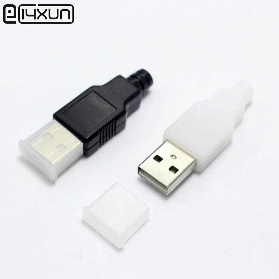 4 в 1 Штекерный соединитель для кабеля 2 0 мм с пылезащитной крышкой|connector plug|connector