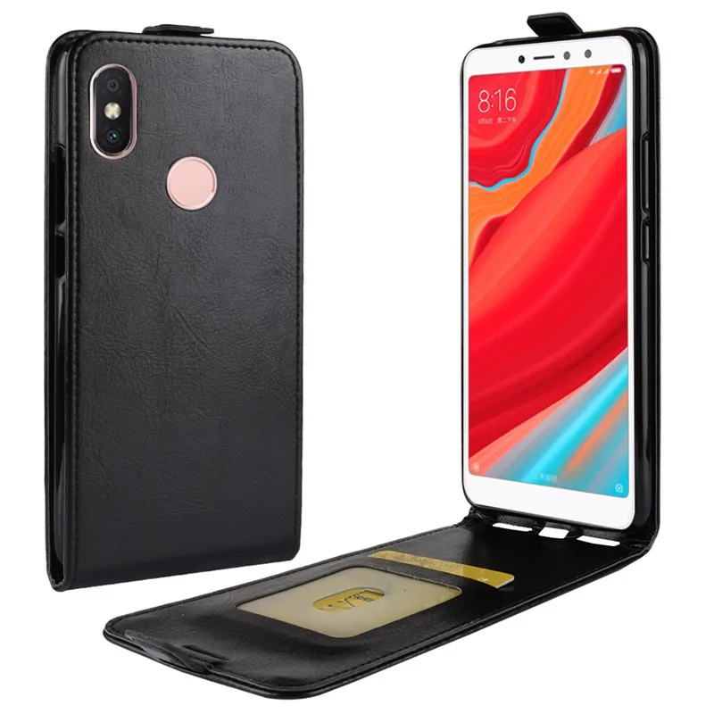 Чехол для Xiaomi Redmi S2 ударопрочный флип кейс из искусственной кожи чехол карт