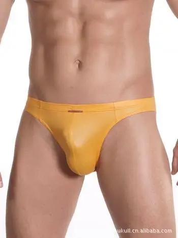 brand Man underwear men jockstrap shorts the briefs leather sexy sac gay lingerie bulge |