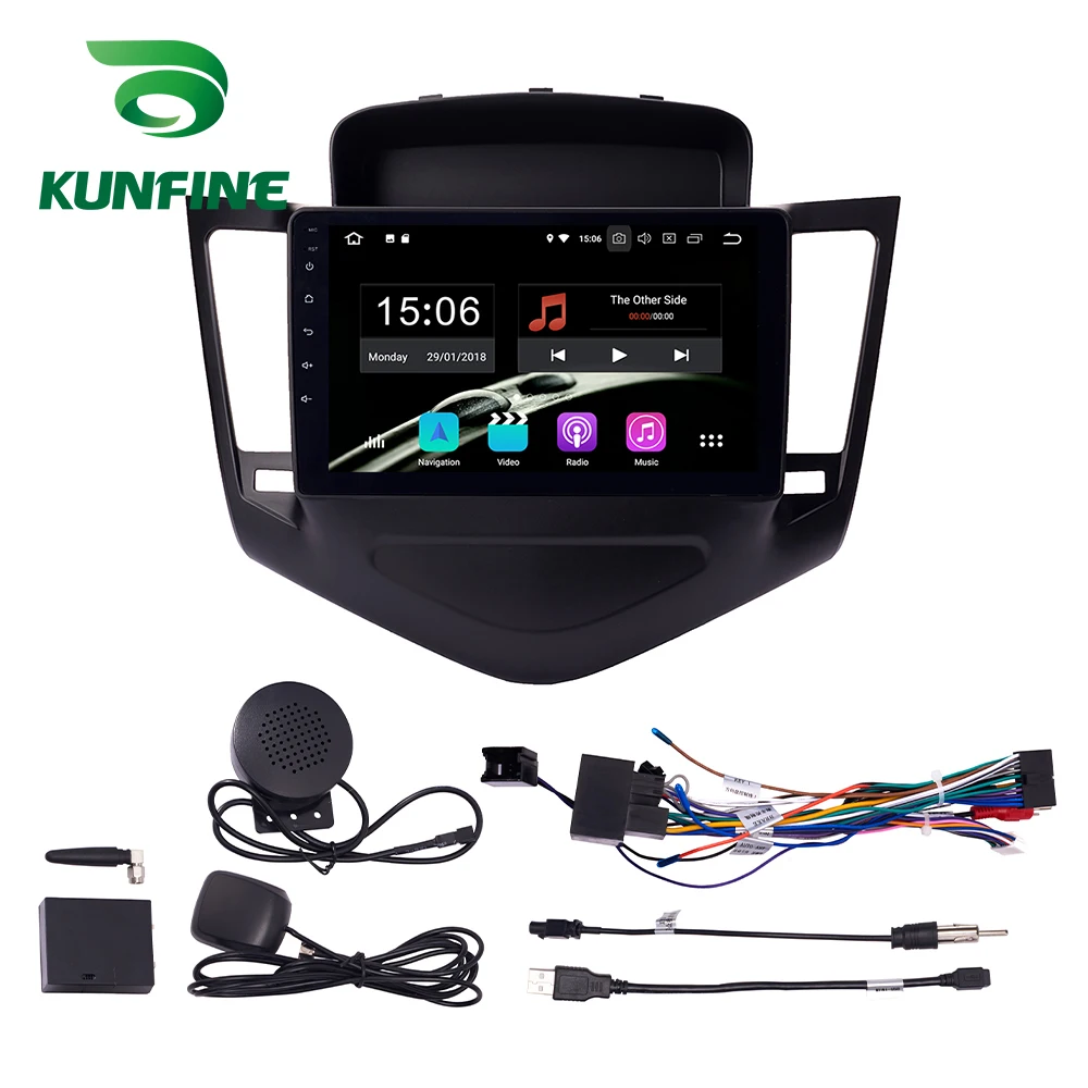 Android 9 0 Ram 4G Rom 64G PX6 Cortex A72 автомобильный DVD GPS Мультимедийный проигрыватель стерео
