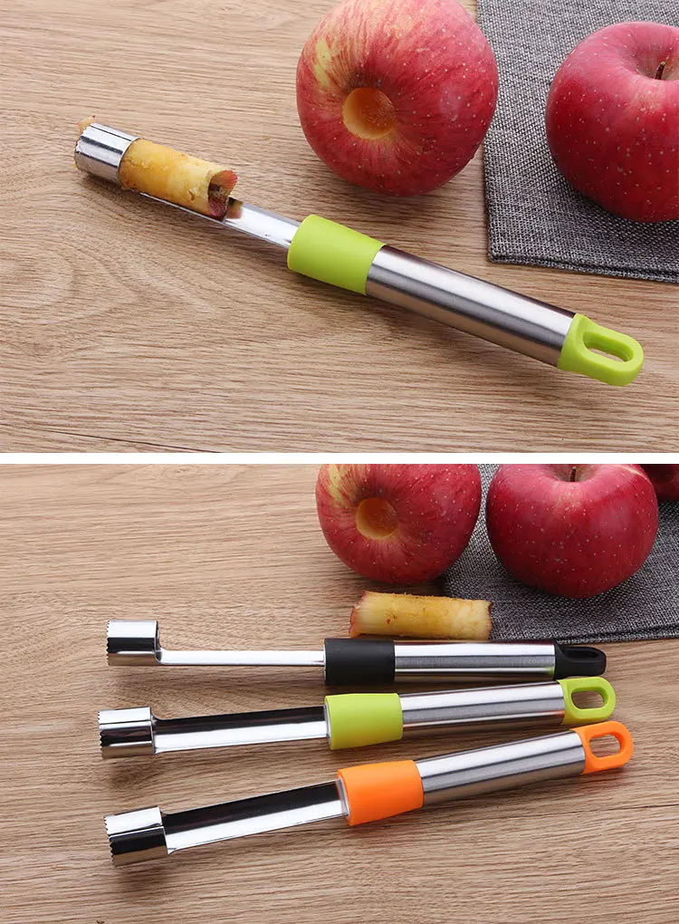 1 шт. яблоко корер из нержавеющей стали груша фрукты овощи инструменты ядро семян