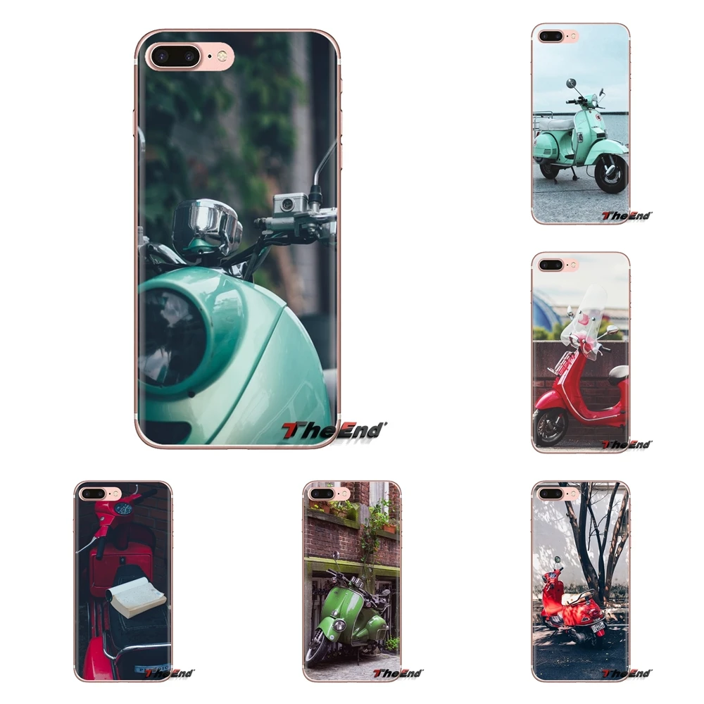 Wallpaper Scooter Soft Transparent Shell Covers For Samsung Galaxy S3 S4 S5 Mini S6 S7 Edge S8 S9 S10 Plus Note 3 4 5 8 9 |