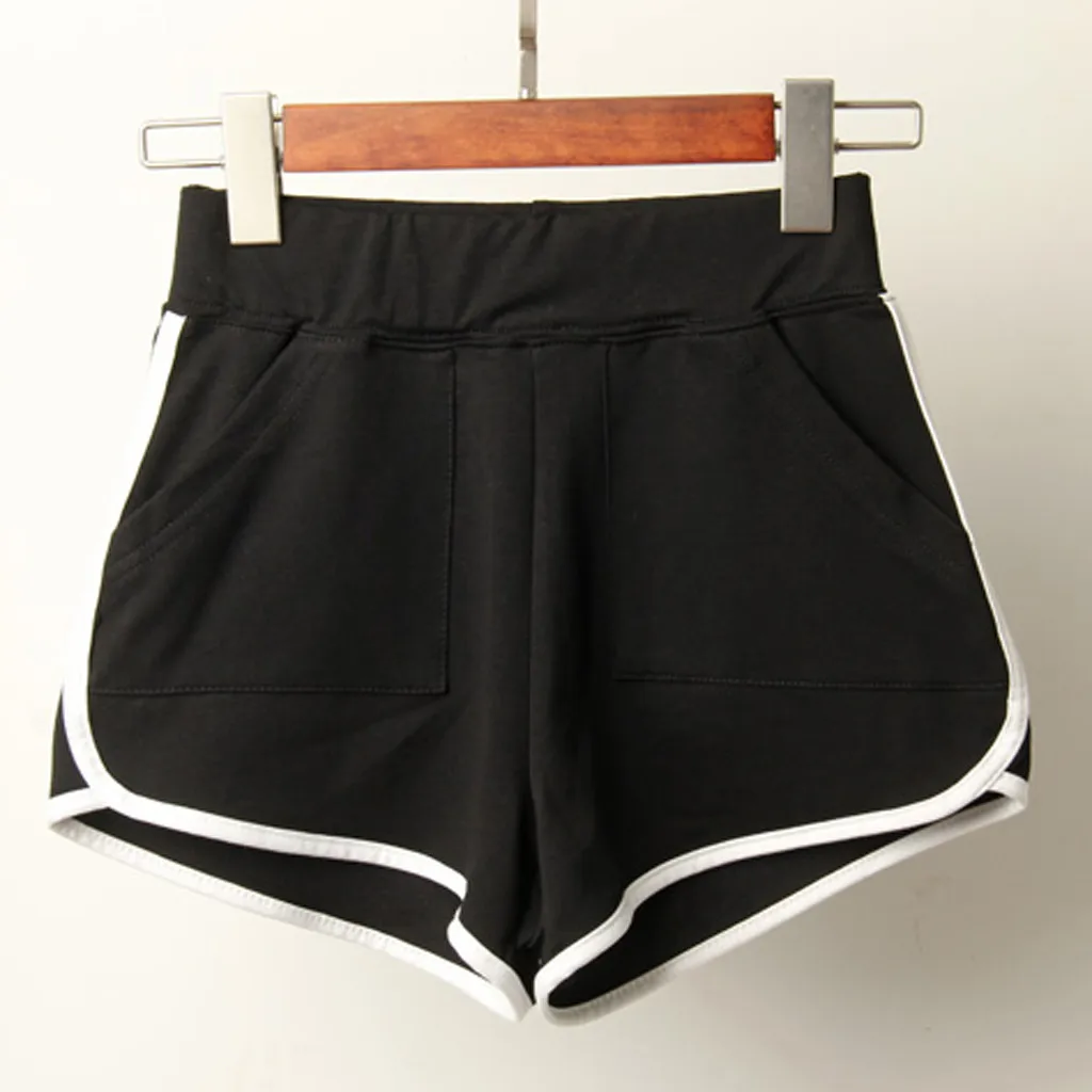 Casual Shorts Women Lace Up Shorts Szorty Kurze Hosen Frauen Pantaloncini Donna Sports Shorts Ladies Sport Casual Beach Z4