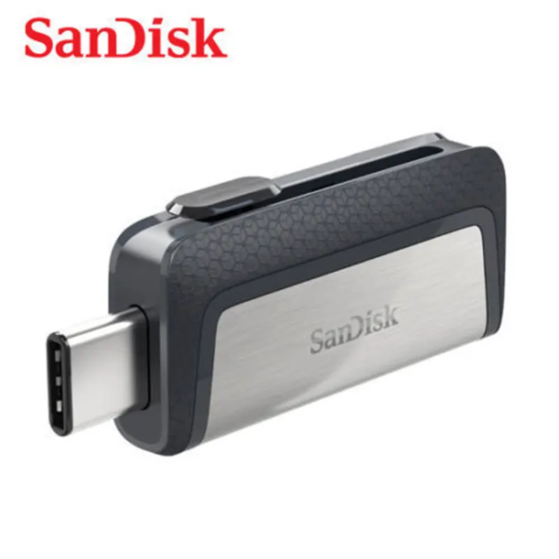 SanDisk USB C флеш накопитель 3 1 Key карта памяти Type 128 ГБ 32 64 Гб 16 двойной OTG 0 Флешка Flash|USB