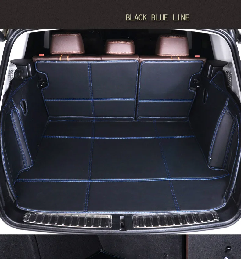 Full Covered Waterproof Boot Carpets Non Slip Durable Custom Special Car Trunk Mats for Land Rover Discovery 3/4/5 Sport