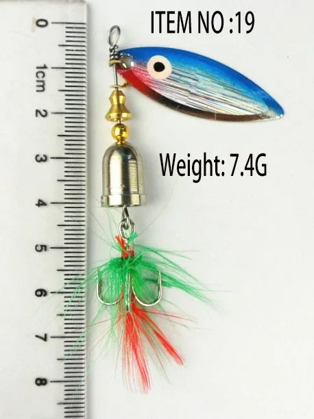 65MM 7.4G 6#HOOKS Fishing Lure one hook spoon Spinner baits Trolling Laser for sea fish Metal spoons jig head | Спорт и развлечения