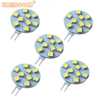 5 шт.лот 1,5 W 9 SMD 5050 G4 LED ACDC 12V 24V DC белый 6000K G4 Светодиодная лампа для лодки