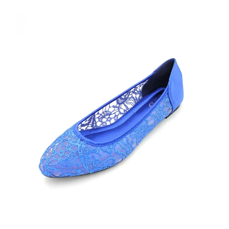 2019 New Women Flats Shoes Ballet Fashion Slip On Lace Flat Sweet Hollow Summer Female Casual Plus | Обувь