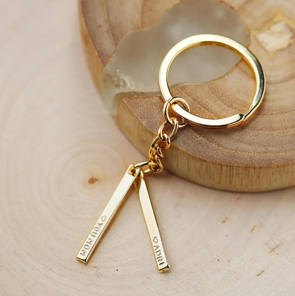 Брелок для ключей с монограммой мамы подарок бабушки брелок новый на день матери