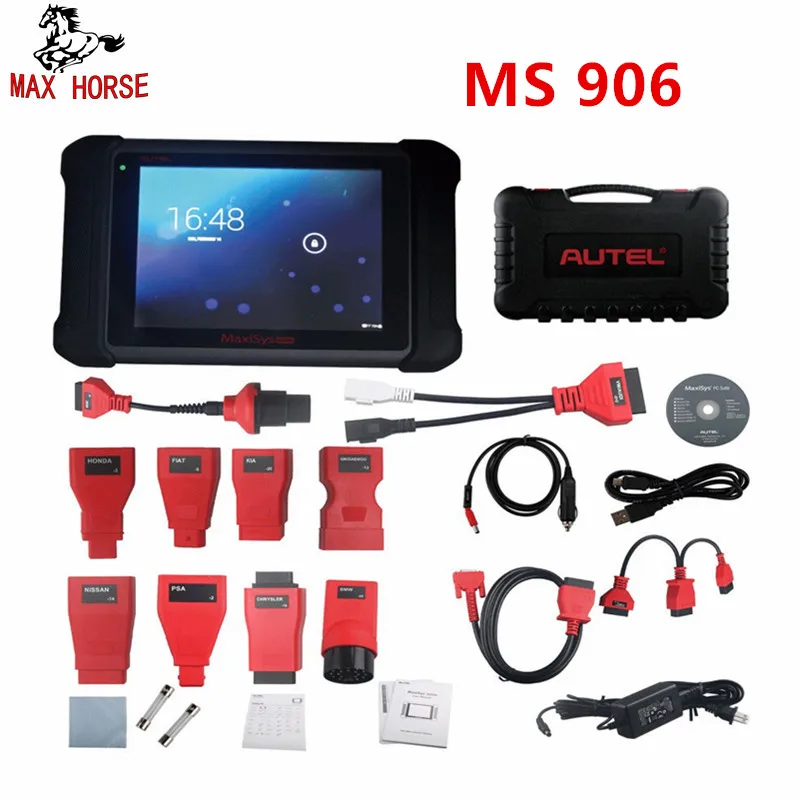 Autel MaxiSys MS906 OBD2 сканер автомобильный диагностический инструмент MS 906 ключ