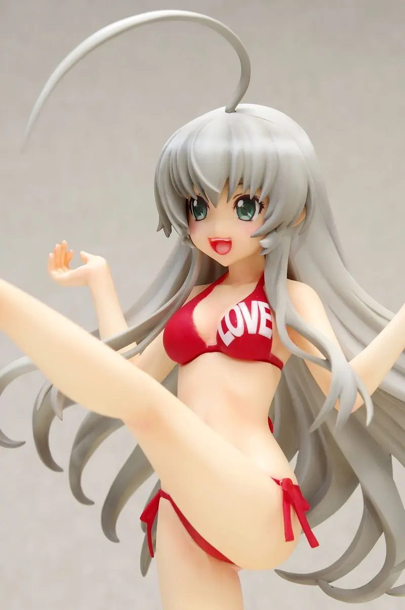 16 см ПВХ фигурка японского аниме Nyaruratohotepu Haiyore! Nyaruko san красный купальник