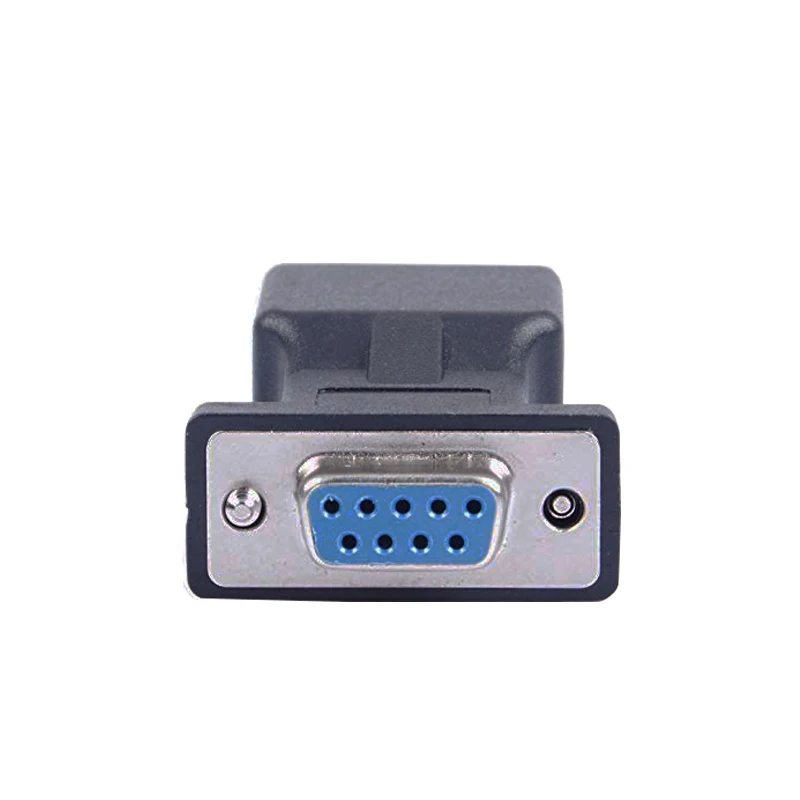 LAN порт RS232 DB9 Женский к RJ45 конвертер адаптер 1 шт.| |