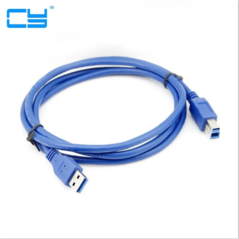 USB 3 0 A папа AM на B Тип BM USB3.0 кабель для принтера сканера HDD м 5 1 8 | Компьютеры и офис