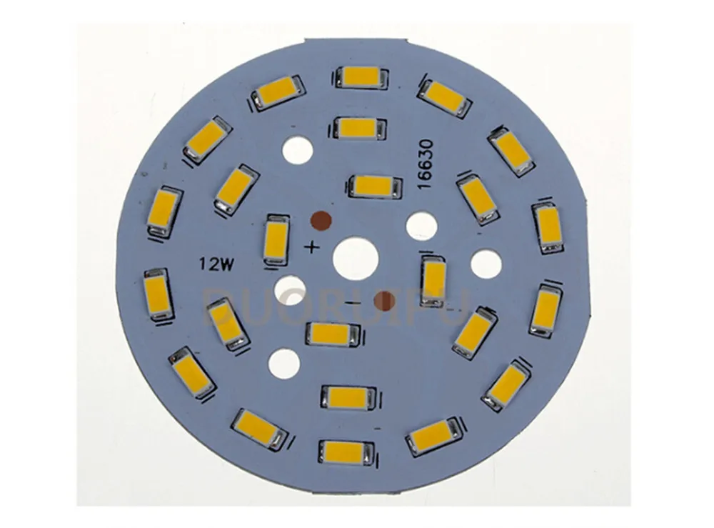 12 Вт SMD5730 Светодиодная лампа панель (пластина) Теплый 3000 k/белый 6000k 1200 1440LM