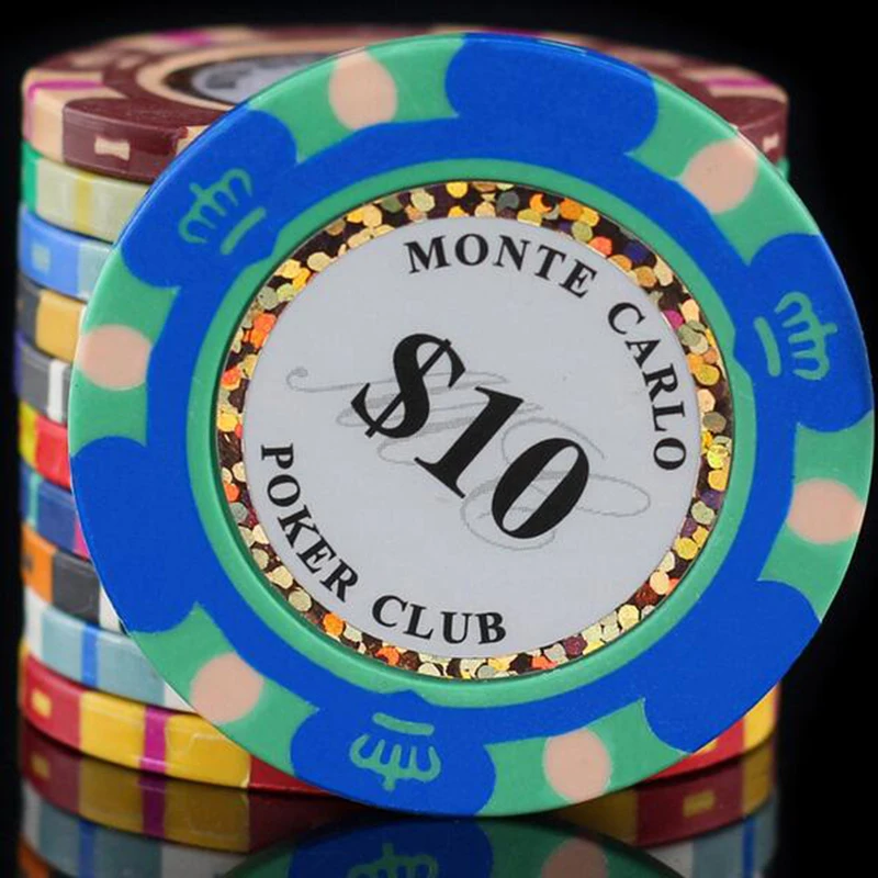 Покерные чипы Заводской магазин уникальный набор техасских чипов трехцветная