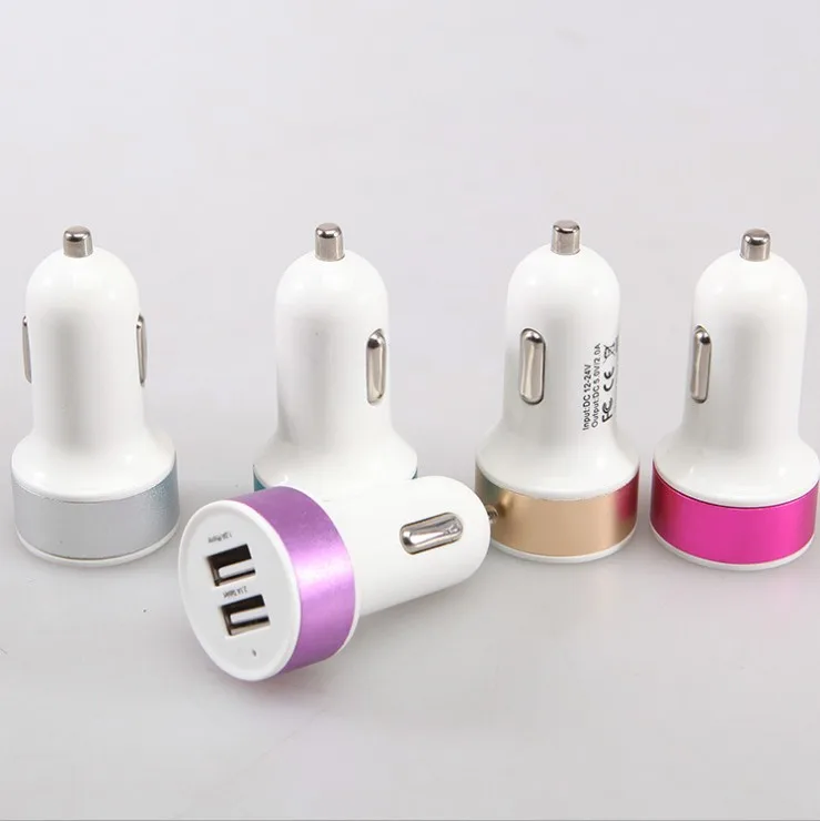 SUOZUN 2 USB выход Автомобильное зарядное устройство 2.4A Макс (реальный) Быстрая
