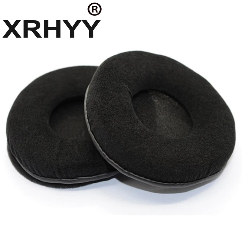 XRHYY 1 пара черный бархат Замена Earpad уха подушка для AKG K242HD наушники