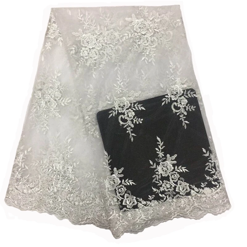 1yard/lot ZEBIAOCAO 2020 New Arrivals African French Lace Fabric High Quality Nigerian Fabrics Embroidered | Дом и сад