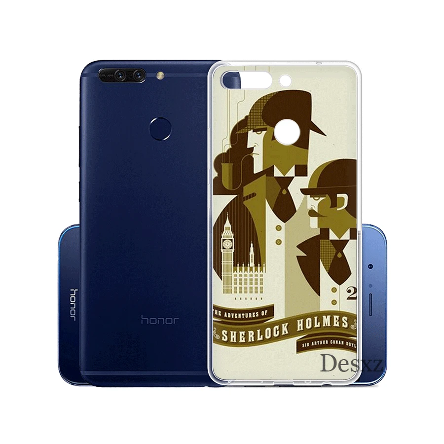 Чехол для телефона 221B Sherlock Holmes Huawei Y5 Y6 Y7 II 2017 2018 Prime защитный чехол | Мобильные
