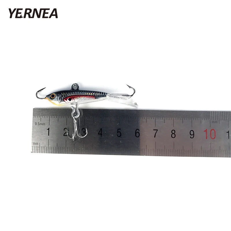 Yernea 4 шт./лот 6 см приманка для зимней рыбалки Мормышка льда крючки ловли карпа