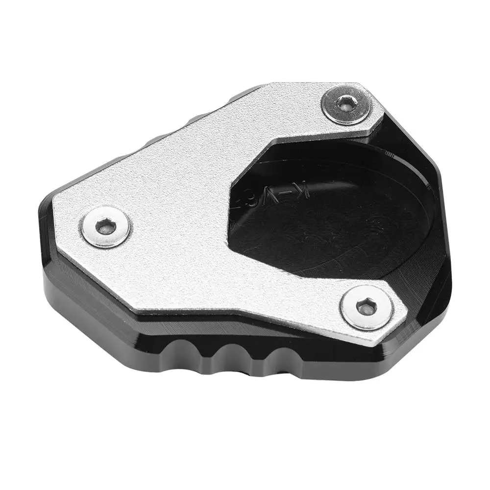 Мотоцикл CNC Kickstand увеличитель боковой стойки удлинитель из нержавеющей стали и алюминиевого сплава для Kawasaki Versys/KLE 650 15-18