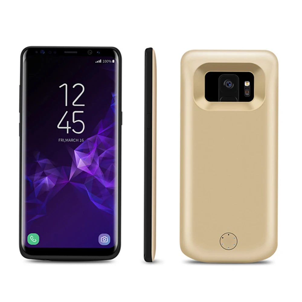 JLW 5000 мАч Батарея Зарядное устройство Мощность чехол для samsung Galaxy S9 резервный