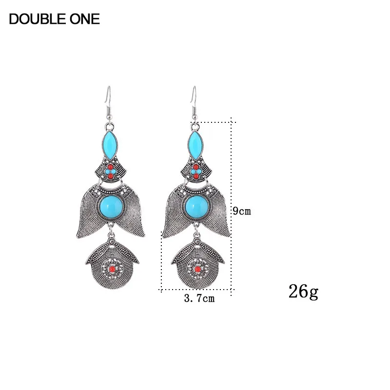 Ethnic Bohemian Maxi Brinco Long Drop Earrings Vintage Boho Statement Jewelry for Women Gift Party | Украшения и аксессуары