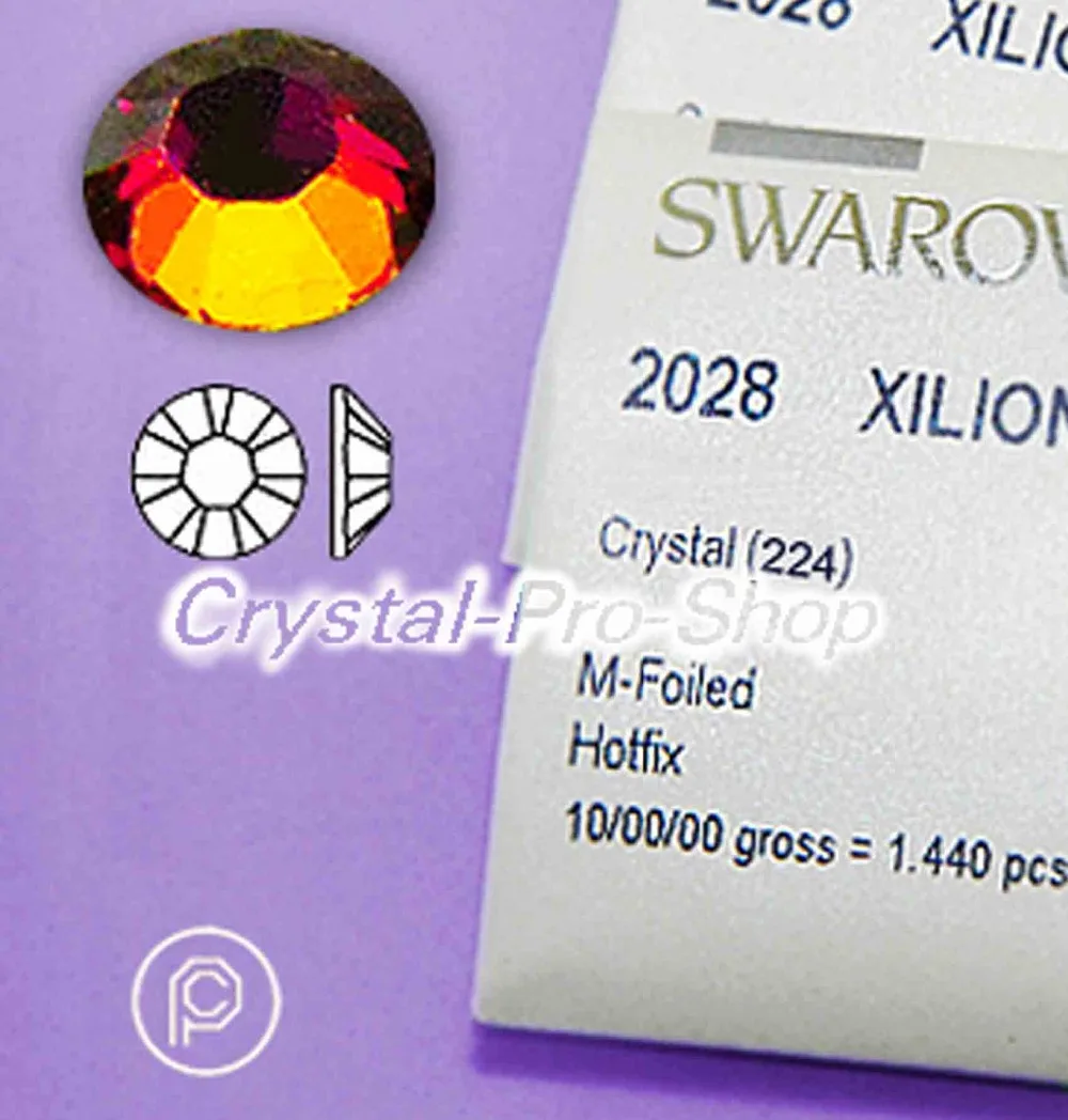 Swarovski Elements Volcano (VOL) (No Hotfix/Hotfix) Iron On (ss5 ss34) (2 мм 7 мм) плоские прозрачные стразы|rhinestone