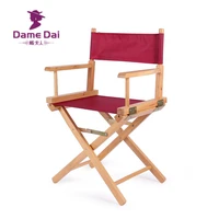 standard height directors chair canvas seat and back outdoor furniture portable wood director chairs folding camping beach chair