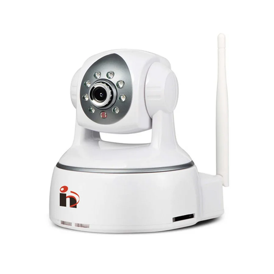 H P2P 624 ГБ 1.0MP камера безопасности PTZ наблюдения 720P IP ночного видения ИК-Fi