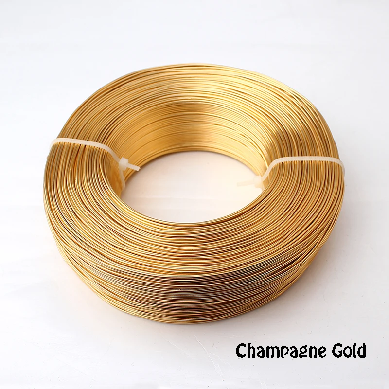 Цветной анодированный алюминиевый провод для ювелирных изделий мягкий 1/2 кг 1 мм