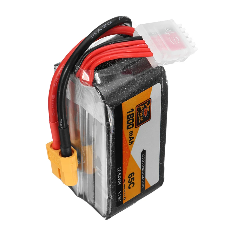 Горячая продажа RC модели DIY ZOP мощность 14 8 в 1800 мАч 65C 4S Lipo батарея Rechargeabe XT60 Разъем