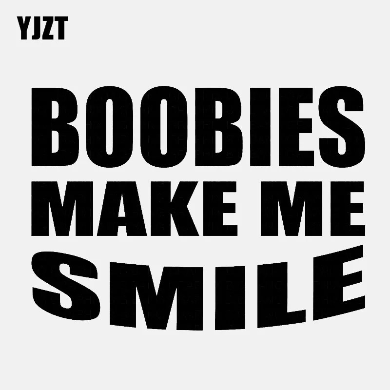 YJZT 13 4 см * 9 Балбесы MAKE ME SMILE виниловые наклейки в виде Фотообоев c переводными